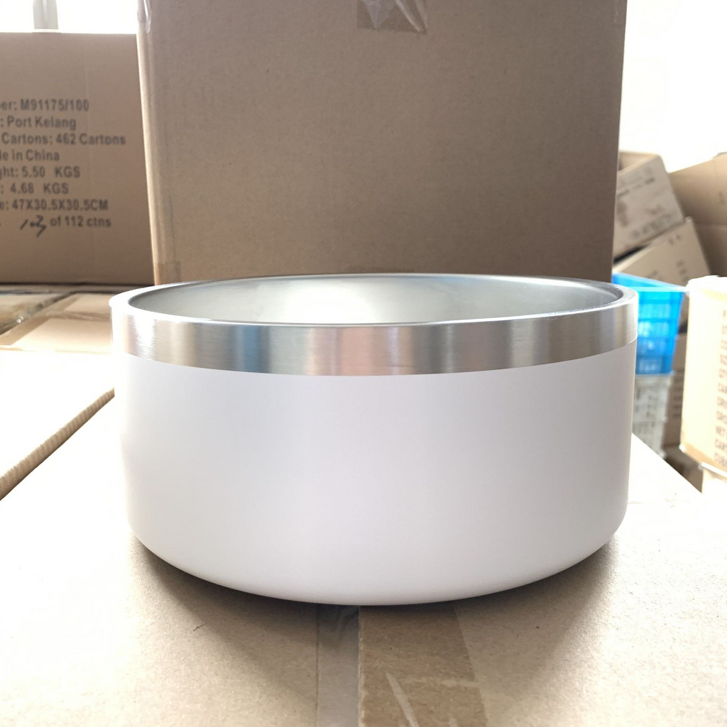Stainless Steel Upright Dog Bowl