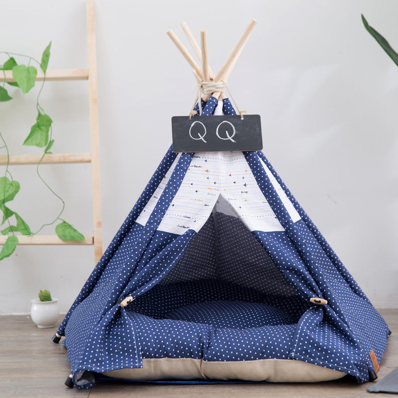 Chic Canvas Canine Tent
