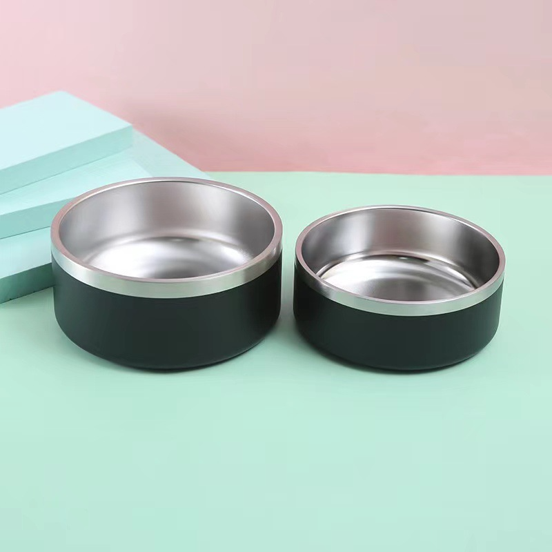 Stainless Steel Upright Dog Bowl