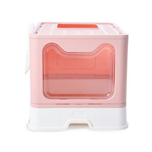 Compact Folding Cat Litter Haven