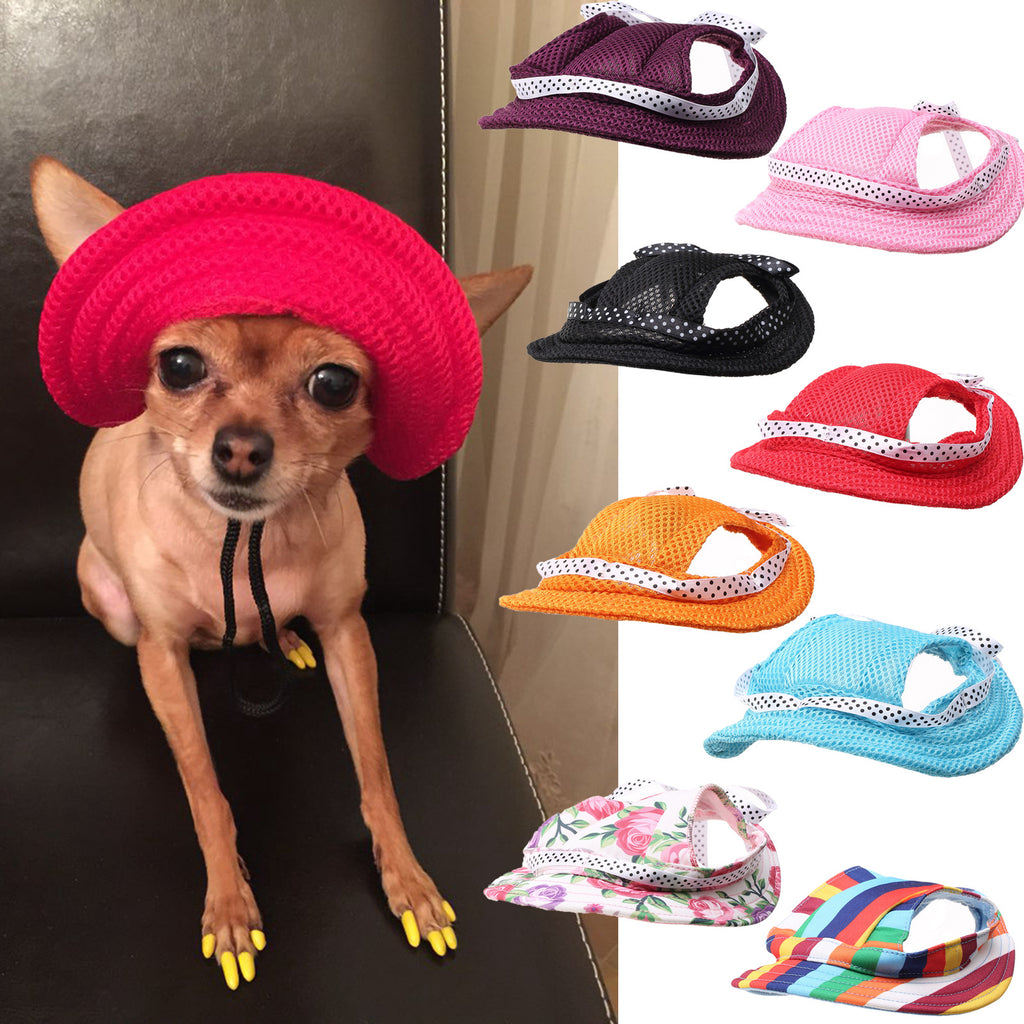 Summer Outdoor Breathable Pet Cap