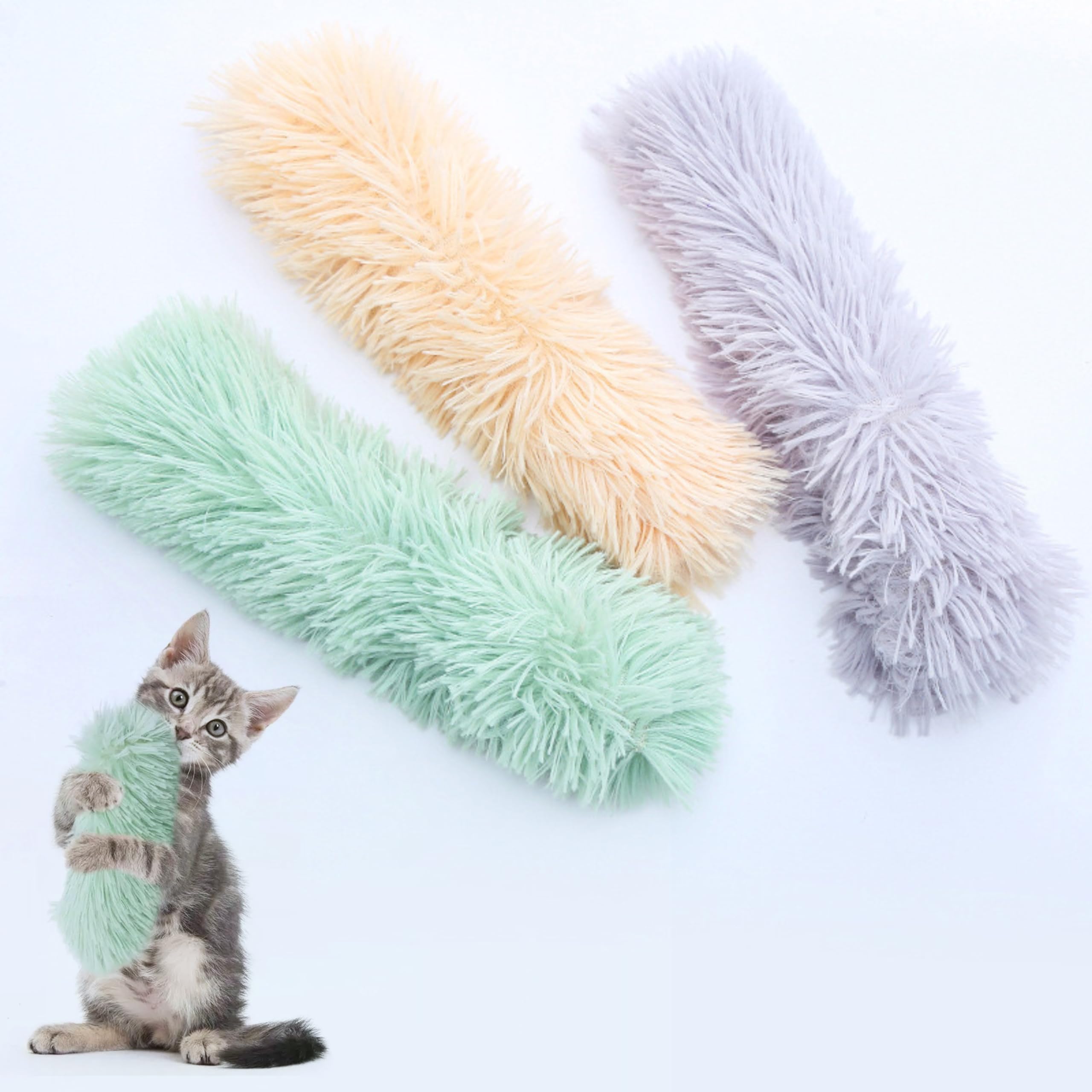 Crinkle Catnip Play Pillows 3-Pack