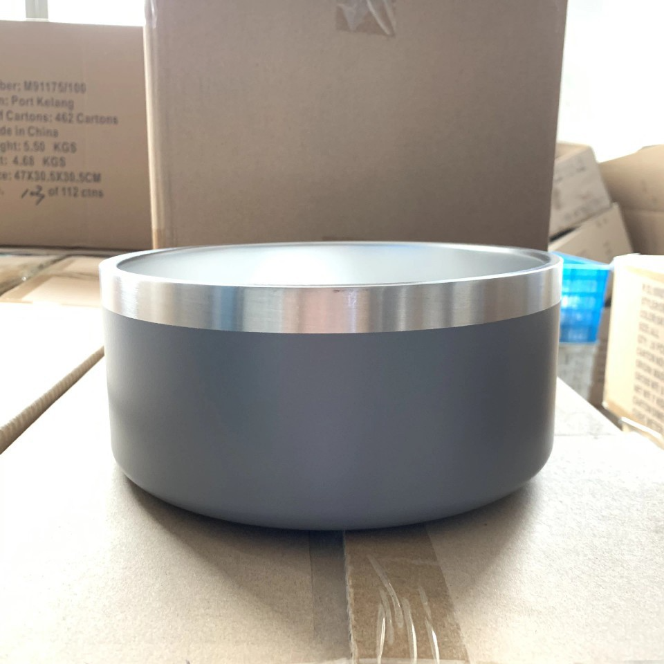 Stainless Steel Upright Dog Bowl
