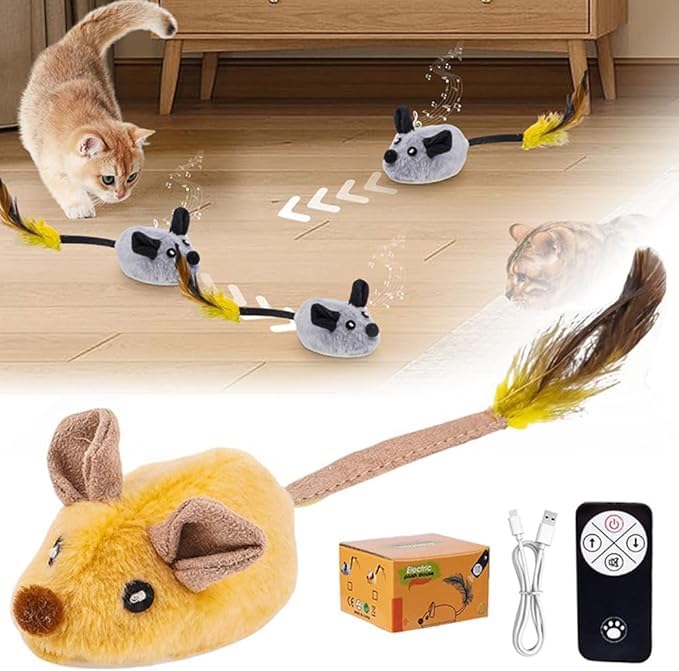 2024 RC Mouse Chase Cat Toy