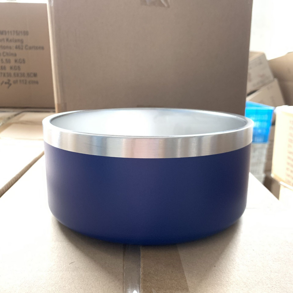 Stainless Steel Upright Dog Bowl