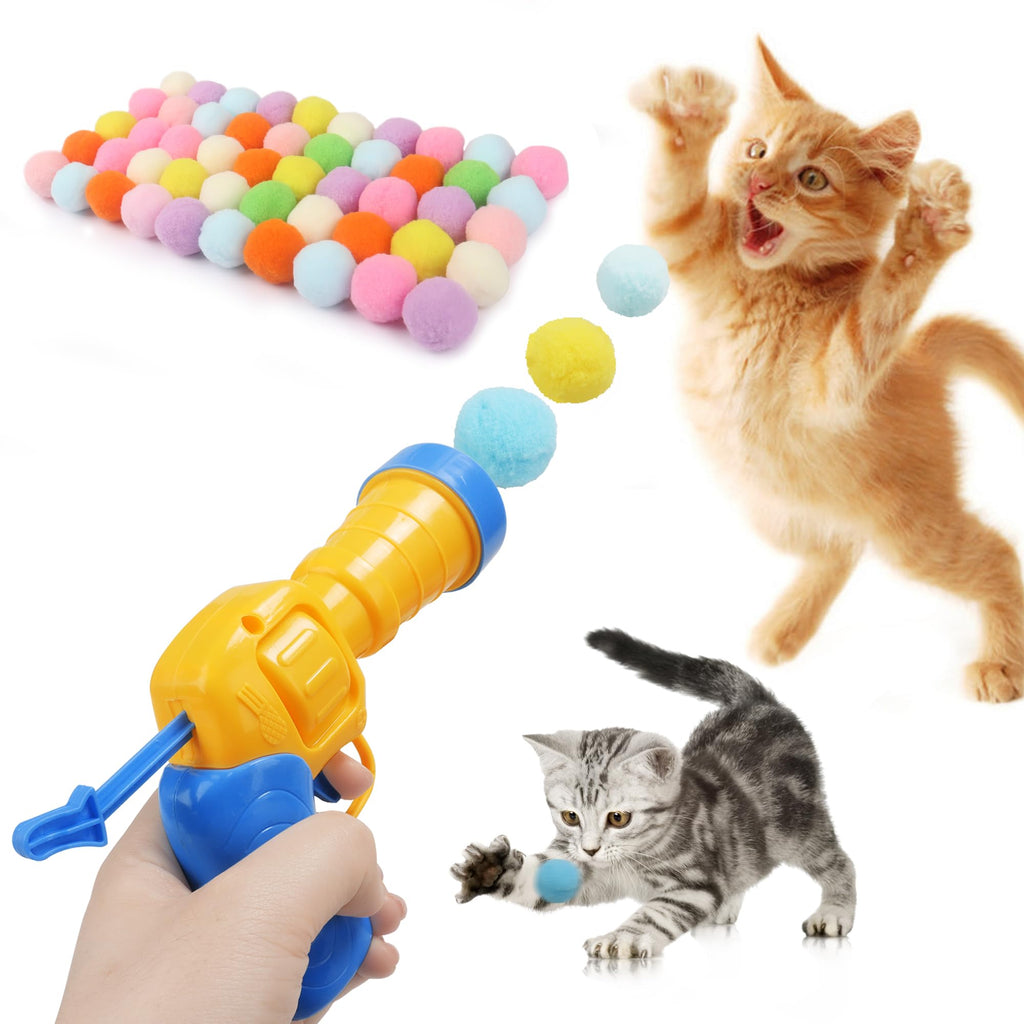 Mewlmart Pounce & Play Cat Ball Set