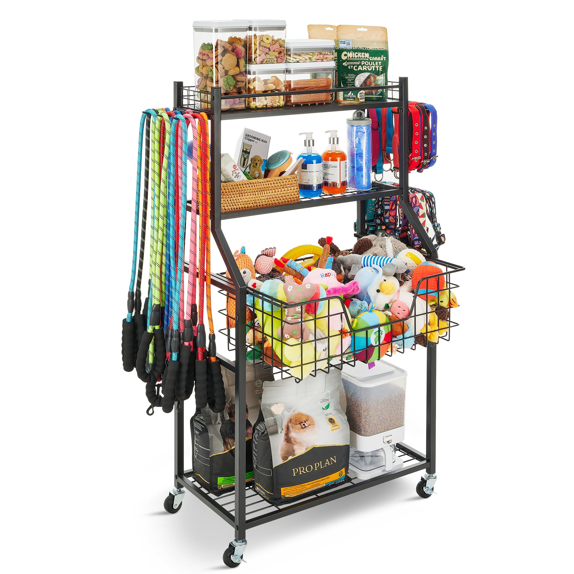 Pawfect Keeper Dog Toy Storage Cart