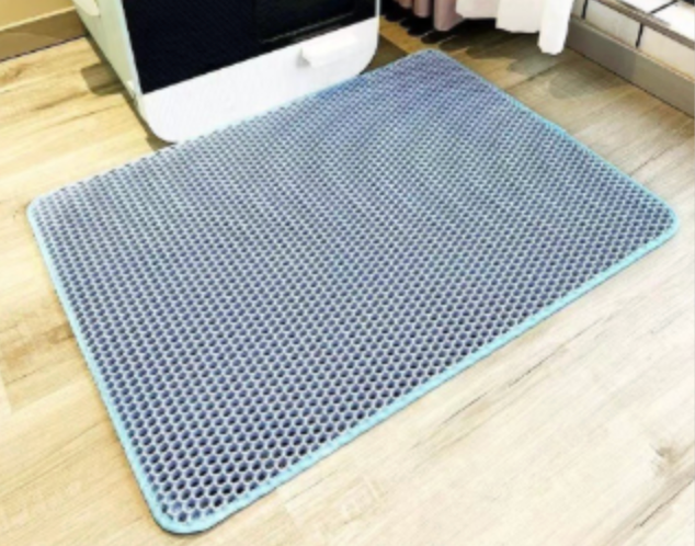Anti-Splash EVA Double-Layer Cat Litter Mat