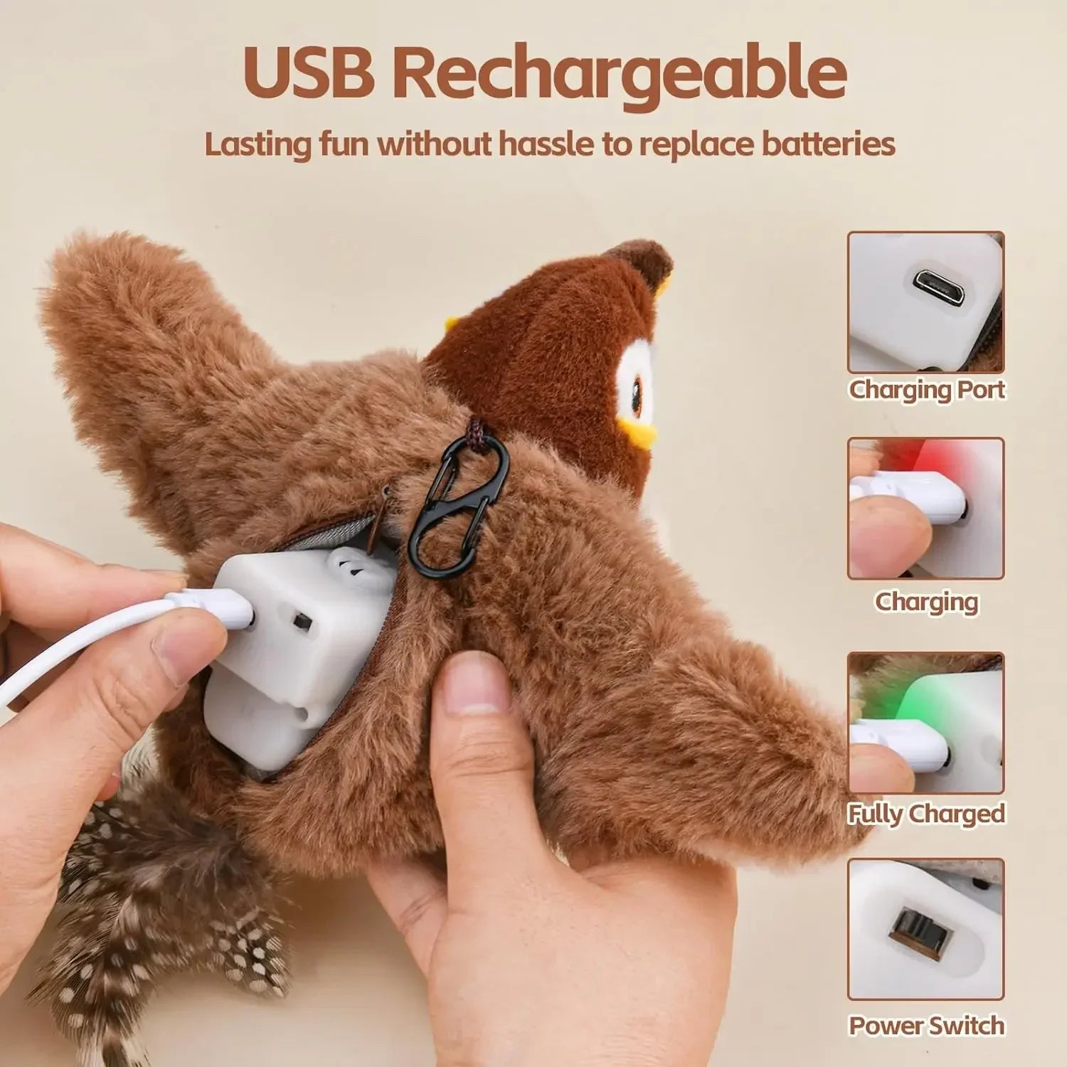 Playful Paws Bird Toy