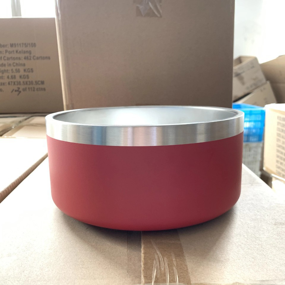 Stainless Steel Upright Dog Bowl