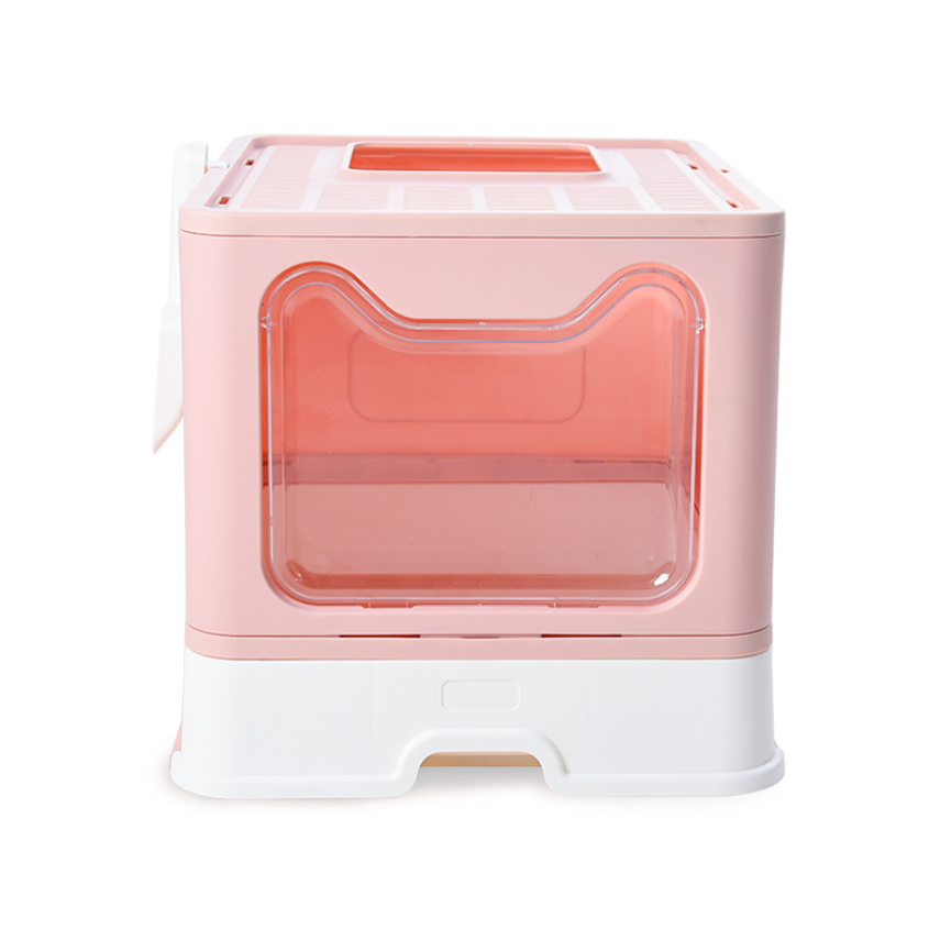 Compact Folding Cat Litter Haven